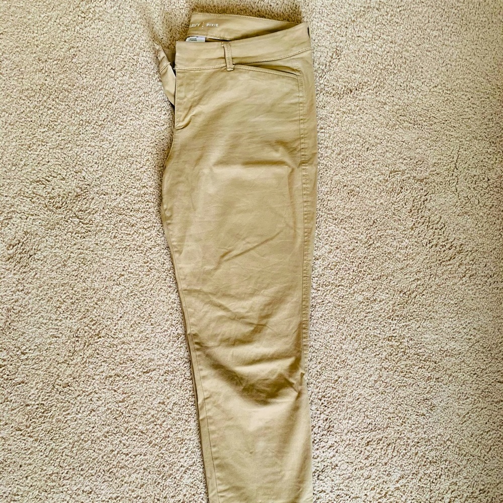 Khaki Pixie Ankle Pant